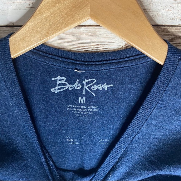 Bob Ross “No Mistakes” Graphic Tee - Picture 3 of 3